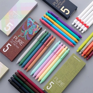 Bút gel kaco nhiều màu,0.05mm,full set 5 cây.