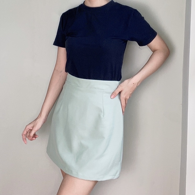 Chân váy chữ A ngắn, chân váy chữ A công sở - Audrey studio | BigBuy360 - bigbuy360.vn