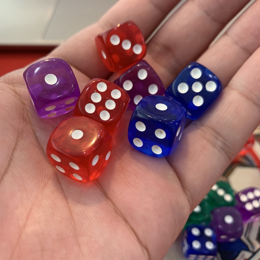 Combo Dice - Xúc Xắc - Xí Ngầu Đa Màu Sắc Chất Lượng Cao Phù Hợp Cho Các Loại Boardgame