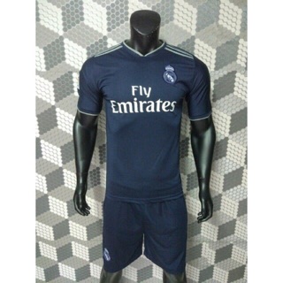 Bộ đồ đá banh real xanh đen 2018/19