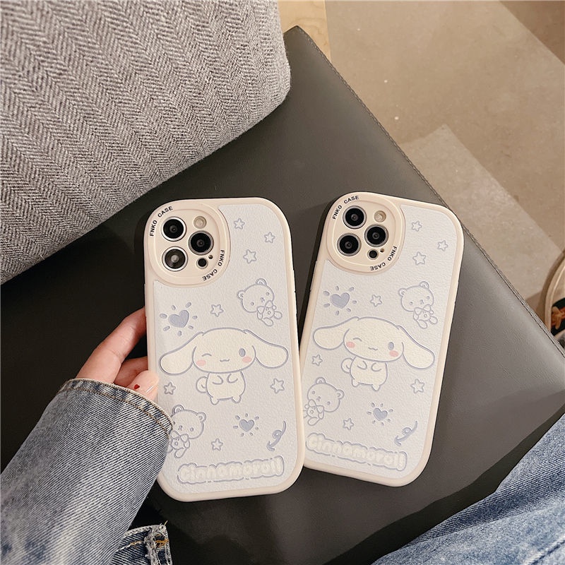 Ốp Điện Thoại Dẻo Họa Tiết Chú Chó Trắng Dễ Thương Cho IPhone 12 13 11 Pro Max X Xs Max Xr 1134