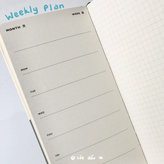 Sổ Planner Cầm Tay Tiện Lợi Note For Diary Slim