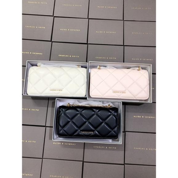 Túi cc.k trần trám da mềm kèm hộp size 20 hàng cao cấp