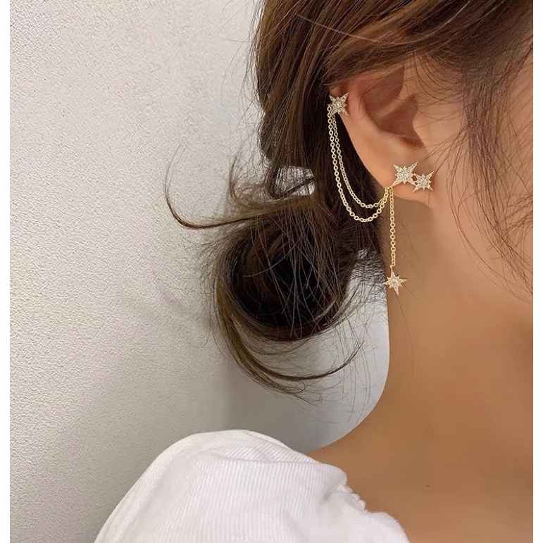 Hoa tai kiểu gài hình ngôi sao - Maben