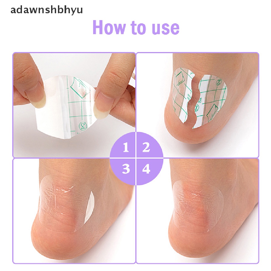 Set 20 Miếng Dán Bảo Vệ Gót Chân Chống Thấm Nước