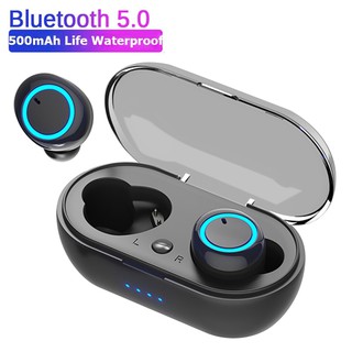 Tai Nghe Bluetooth Nhét Tai 5.0 Chống Ồn NUOWA Y50 Kèm Hộp Sạc