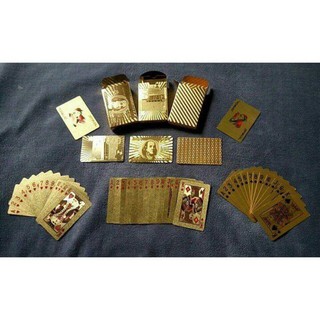 Bộ Bài Mạ Vàng Cao Cấp