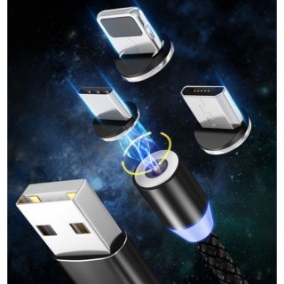 CAP SẠC ĐIỆN THOẠI NAM CHÂM 3 ĐẦU
