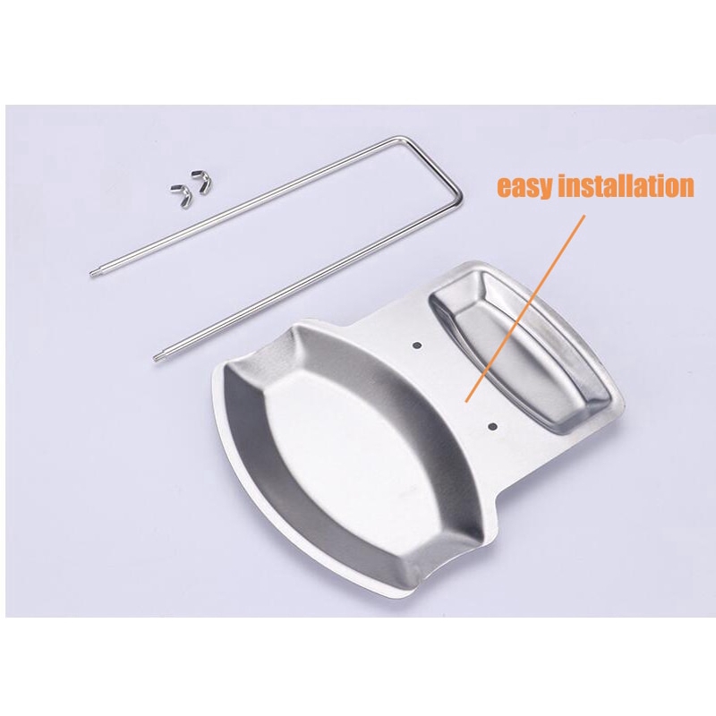 1 Giá Để Dụng Cụ Nhà Bếp Bằng Thép Không Gỉ
