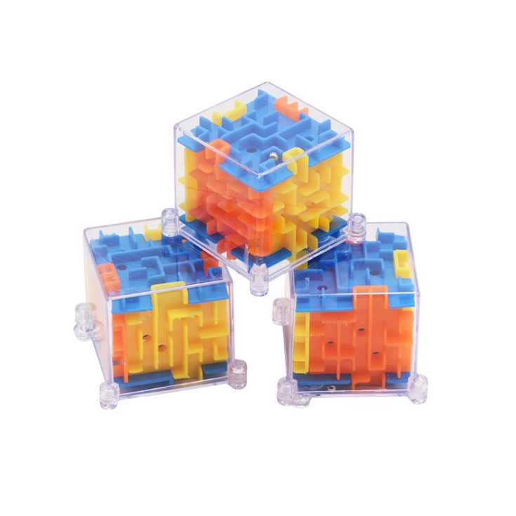 3D Mini Magic Maze Ball - Early Learning Puzzle Maze Toy Child Ball Maze Rotating Puzzle Cube