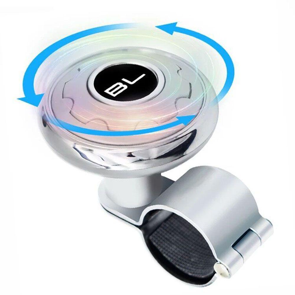 Núm xoay vô lăng xe hơi MMULCK bằng kim loại chống trượt dễ lắp đặt tiện dụng