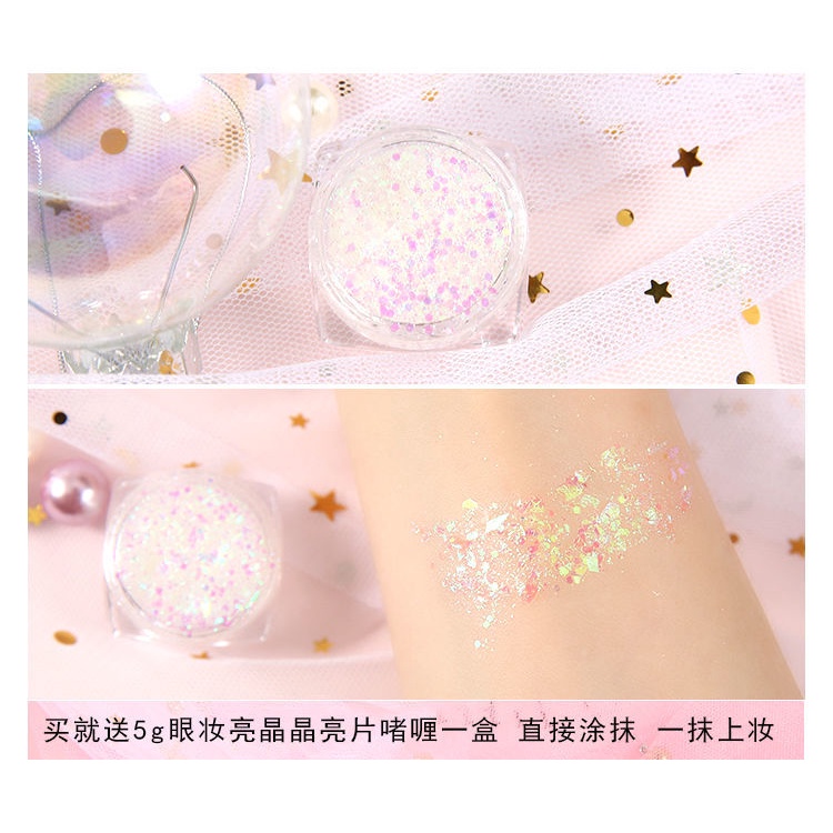 Miếng Dán Trang Điểm Mắt Kiểu Kim Cương Ngọc Trai Xinh Xắn