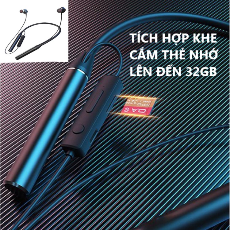 Tai Nghe Bluetooth Không dây Phiên bản 5.0 Pin 1000mAh Nghe Nhạc 100h Âm thanhn 9D, Chống ồn khi nghe thoại.Rare stores