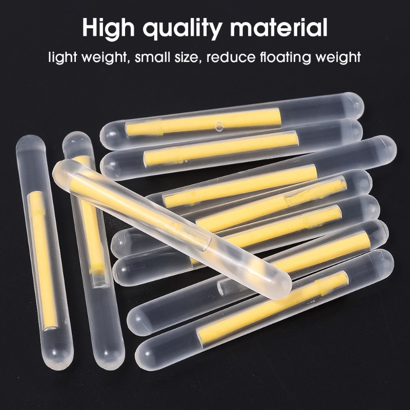 Set 5 Que Phát Sáng Gắn Cần Câu Cá 2.2-4.5mm