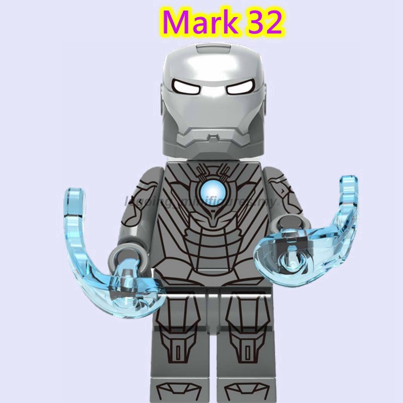 Mô Hình Nhân Vật Người Sắt Mark 85 Tony Stark Hulk Endgame Lắp Ráp
