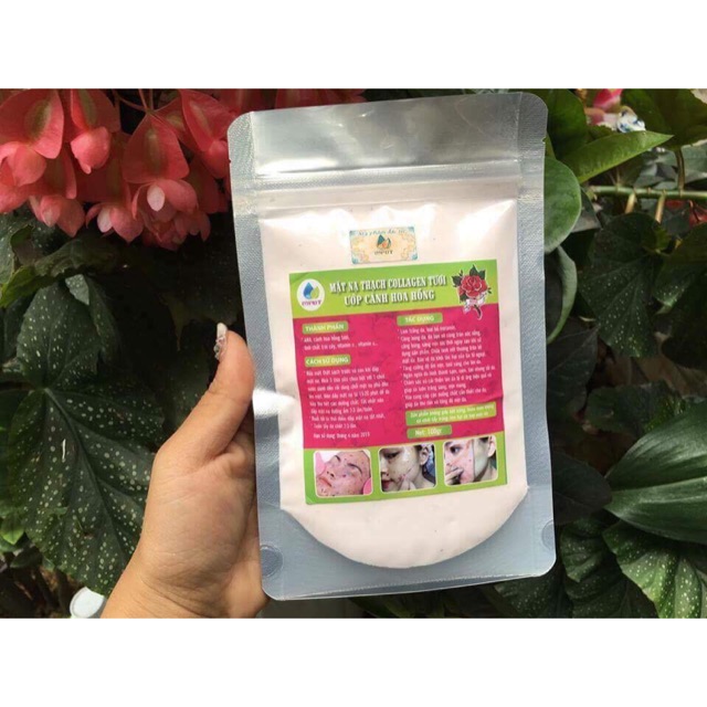 MASK COLLAGEN HOA HỒNG 