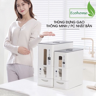 Thùng đựng gạo thông minh xuất Nhật chính hãng cao cấp