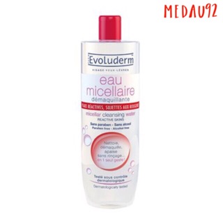 Nước tẩy trang Evoluderm 500ml dành cho da nhạy cảm