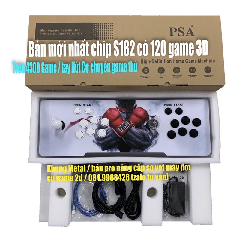 Máy chơi game thẻ Pandora Box 18s bản nâng cấp 3d game l Game thùng 8x 9x trở về tuổi thơ | BigBuy360 - bigbuy360.vn