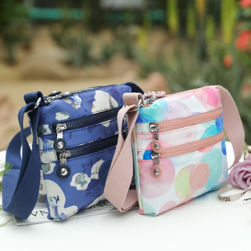 Túi Đeo Vai Vải Nylon Nylon Nhỏ Gọn Chống Nước Phong Cách Mới Hợp Thời Trang Giản Dị Dễ Phối Đồ