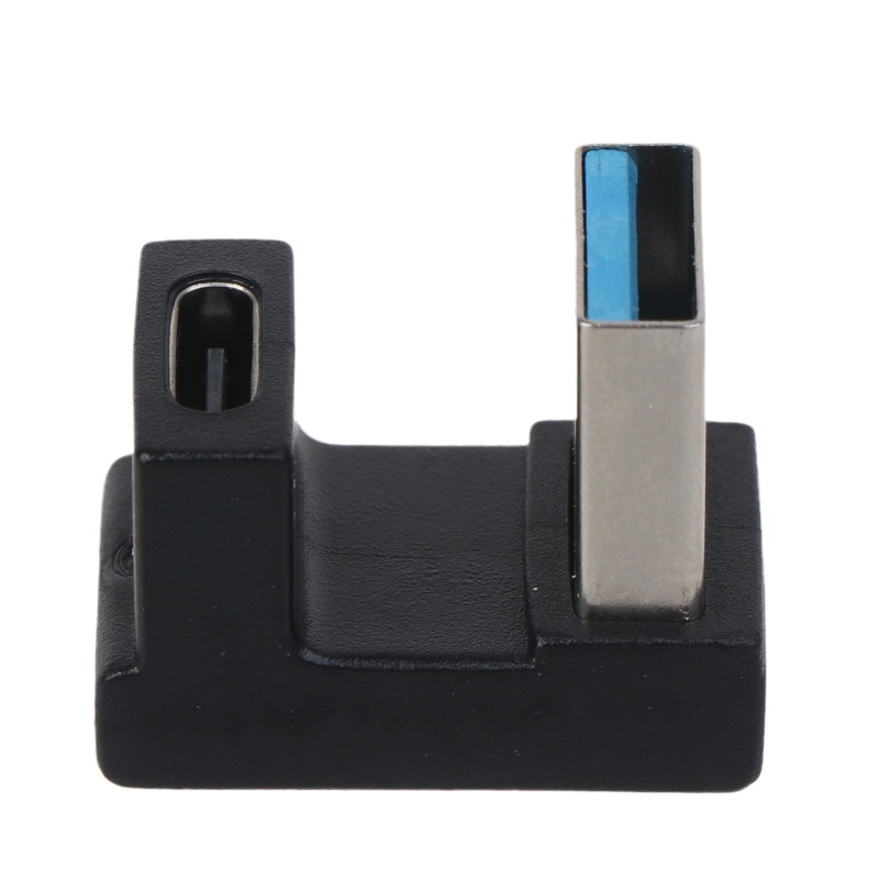 Đầu Chuyển Đổi USB 3 Góc Phải 180 Độ Sang USB 3 0 Type C 10Gbps Chất Lượng Cao