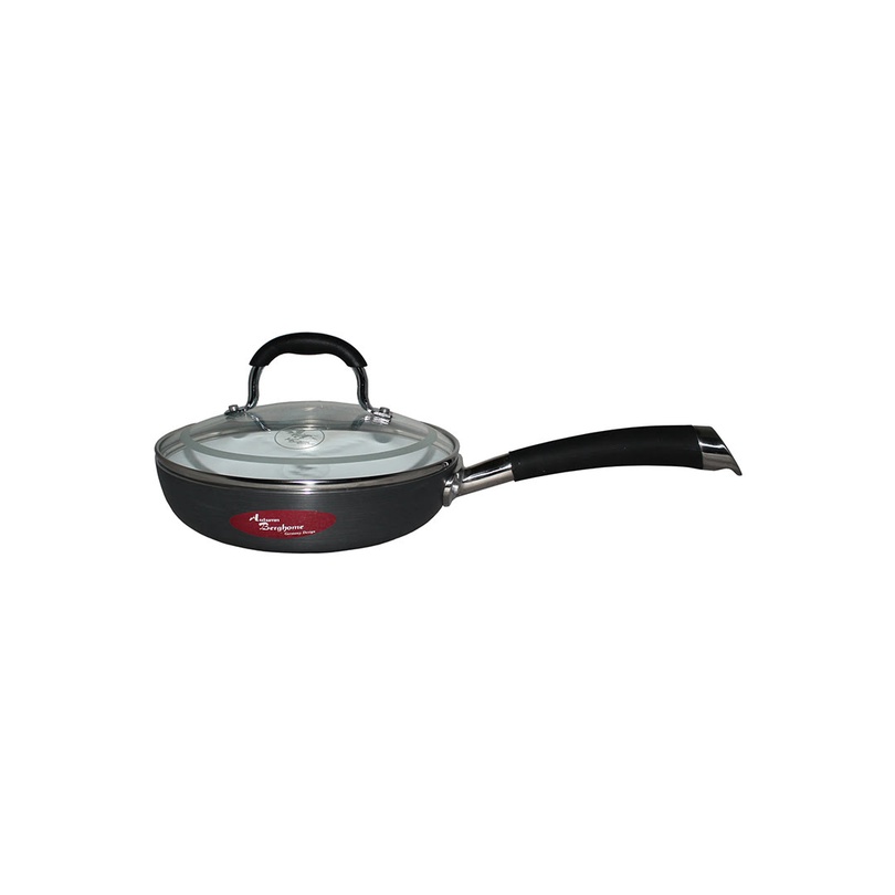 Chảo chiên bằng nhôm nắp kính 28cm HA0328F-AU06