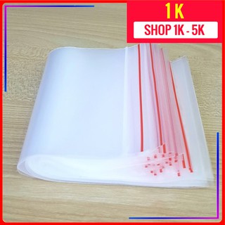 [1K- Deal sốc 1k] túi zíp combo 6-10 chiếc các size CHỈ 1K, phụ kiện, bao bì đóng gói