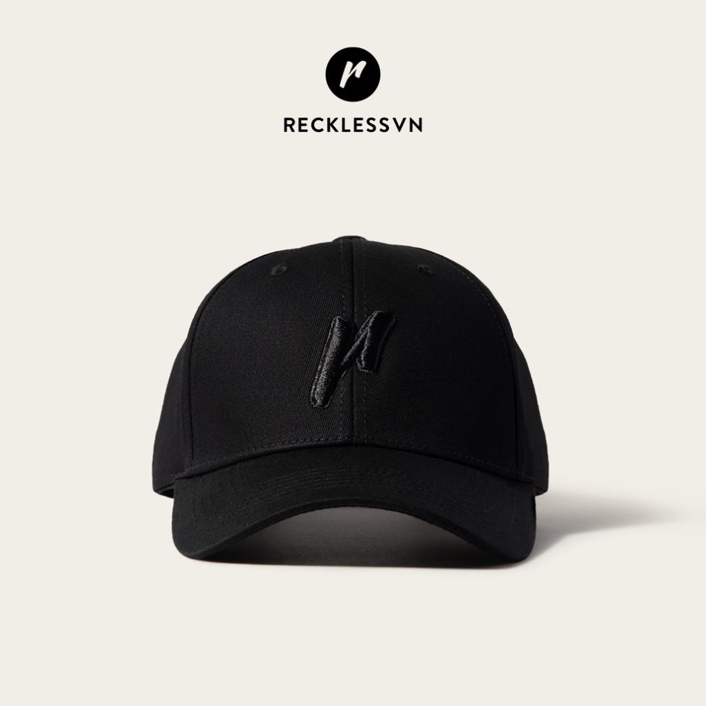 Nón Lưỡi Trai Reckless Ballcap 3D - Màu Đen ⚡