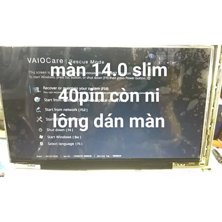 màn hình laptop 14.0 mỏng 40 chân