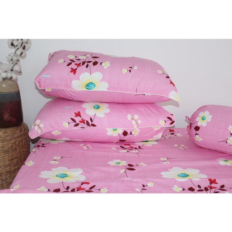 (BÁN CHẠY NHẤT) Drap cotton 100% Thắng lợi, ga giường thoáng mát Hoa Hồng