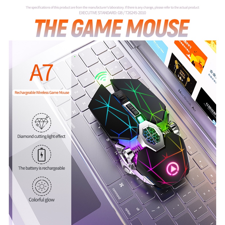 Chuột Gaming Cazoco Esports A7 Super Gaming Chính Hãng Led Độc Đáo