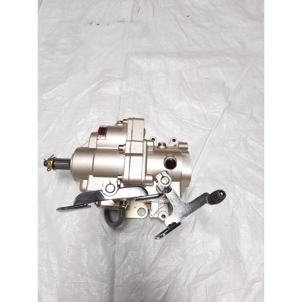 Hộp số kép 2 tầng,kết hợp số tiến lùi và số mạnh trong 1 sản phẩm,dùng ráp vào động cơ 100,110,125cc