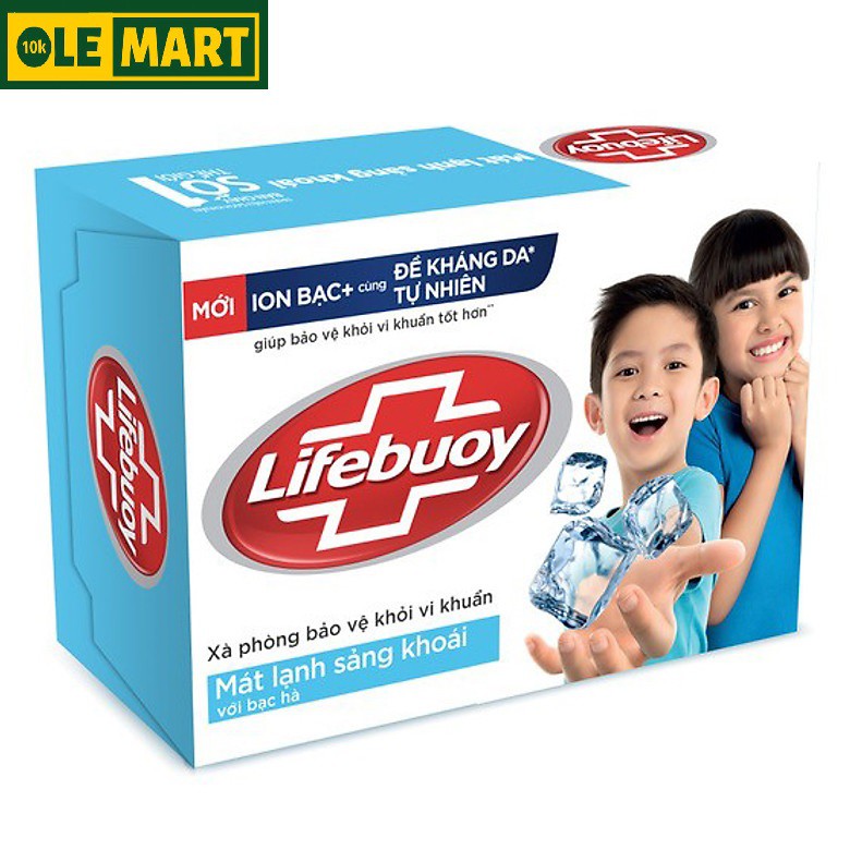 Xà phòng Lifebuoy Mát Lạnh Sảng Khoái