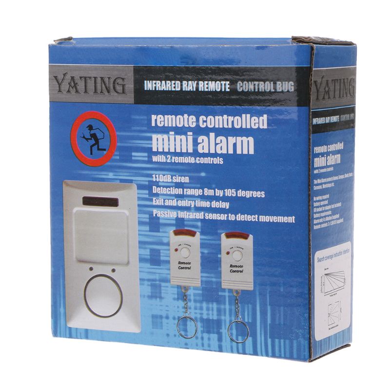 Thiết Bị Phát Hiện Chuyển Động Hồng Ngoại 105dB Chống Trộm