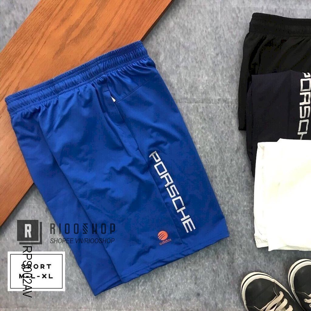 Quần thun nam thể thao ngắn cao cấp por cực đẹp RPS002av - quần short thun nam Riooshop | BigBuy360 - bigbuy360.vn