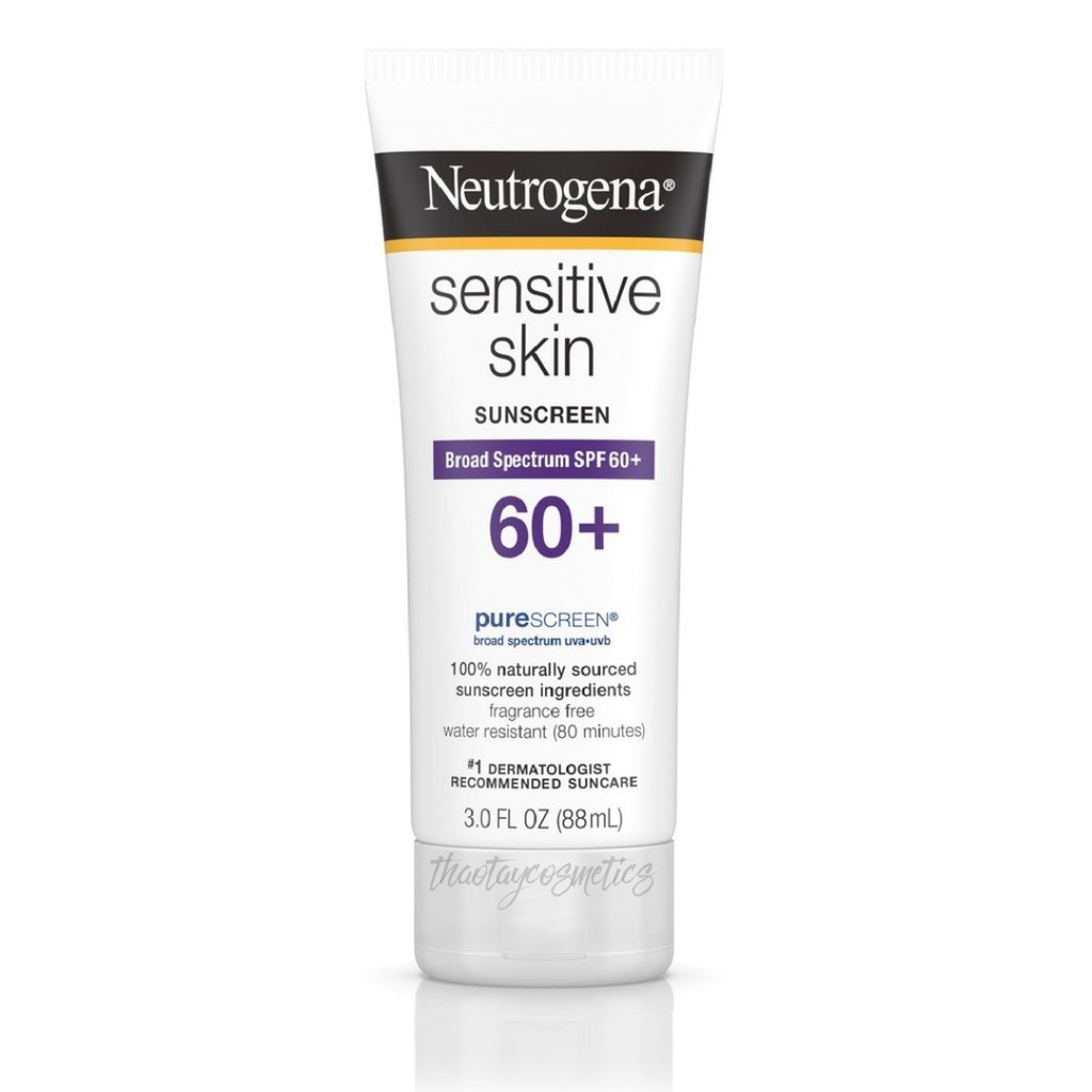 Kem chống nắng cho da nhạy cảm Neutrogena Sensitive Skin SPF 60+ (88ml)