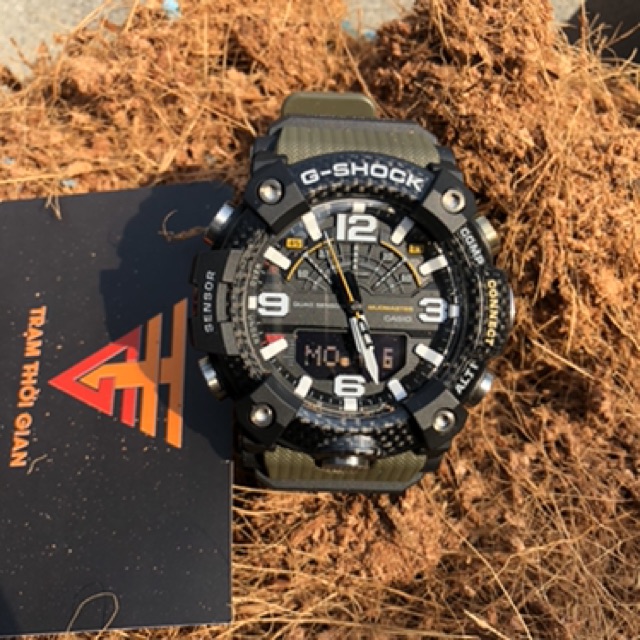 Đồng hồ nam Casio G-shock GG-B100-1A3 - Kích thước vỏ : 55,4×53,1×19,3mm