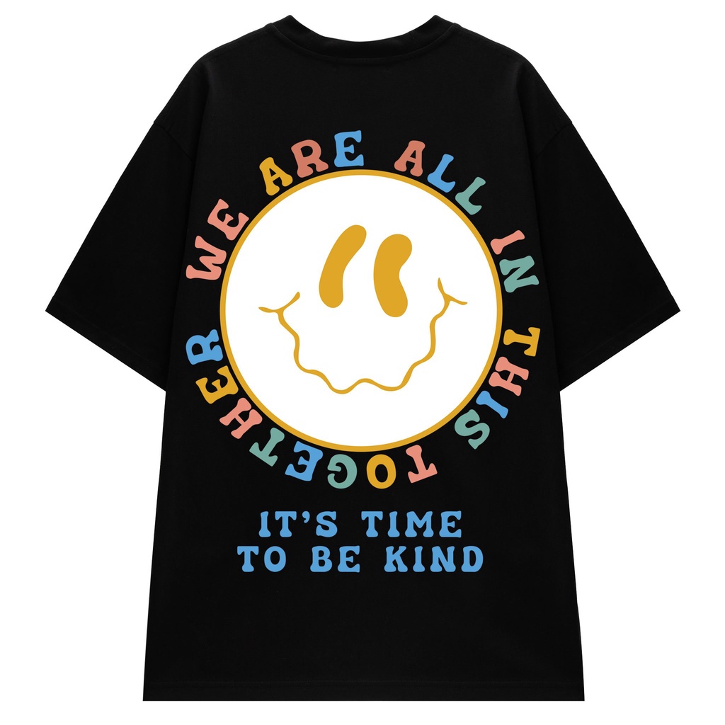 ÁO THUN LOCAL BRAND SMILE UNISEX TEE FORM RỘNG