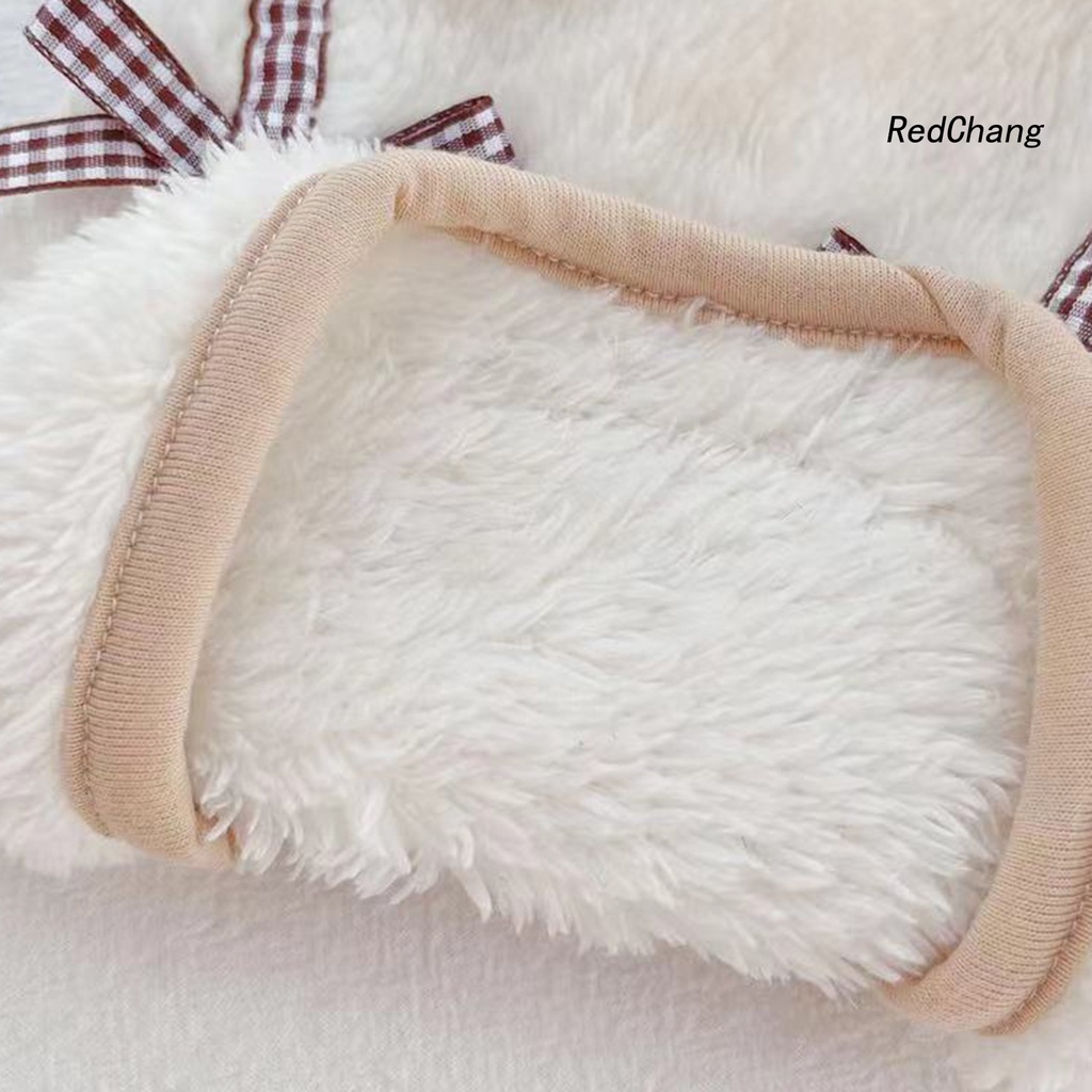 Áo khoác mềm mại in hình gấu dễ thương cho thú cưng