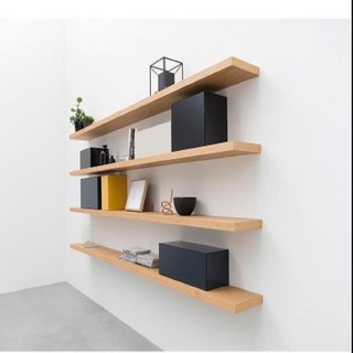 Kệ thanh ngang📦FREE SHIP📦Set 4 kệ thanh ngang treo tường 100*15cm