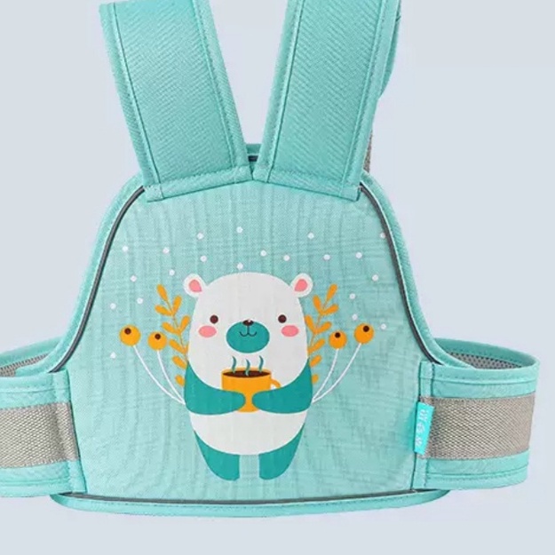 Đai đi xe máy an toàn chống gù, mỏi lưng cho bé HÃNG LIMENGSI