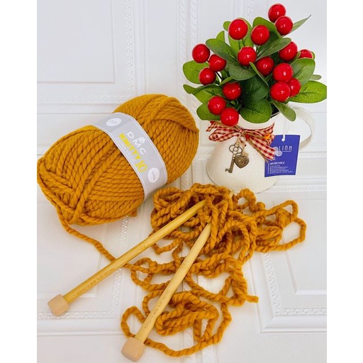 Cuộn len sợi đan tay siêu to khổng lồ AC , Acyrlic Yarn DMC Knitty 10 Ref 8114