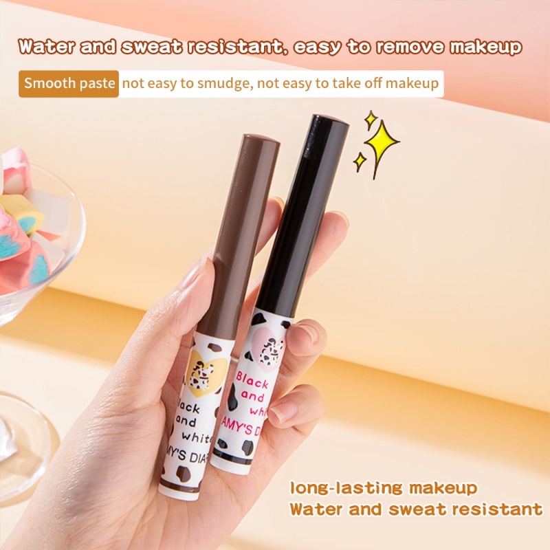 Mascara Đầu Cọ Siêu Mịn Chống Mồ Hôi Không Nhòe Chuốt Mi Cong Vút Và Dày Hơn