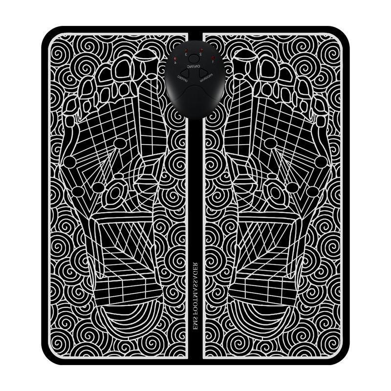 Máy massage bàn chân bấm huyệt đa điểm giảm tê cứng nhức mỏi, Thảm massage chân xung điện EMS