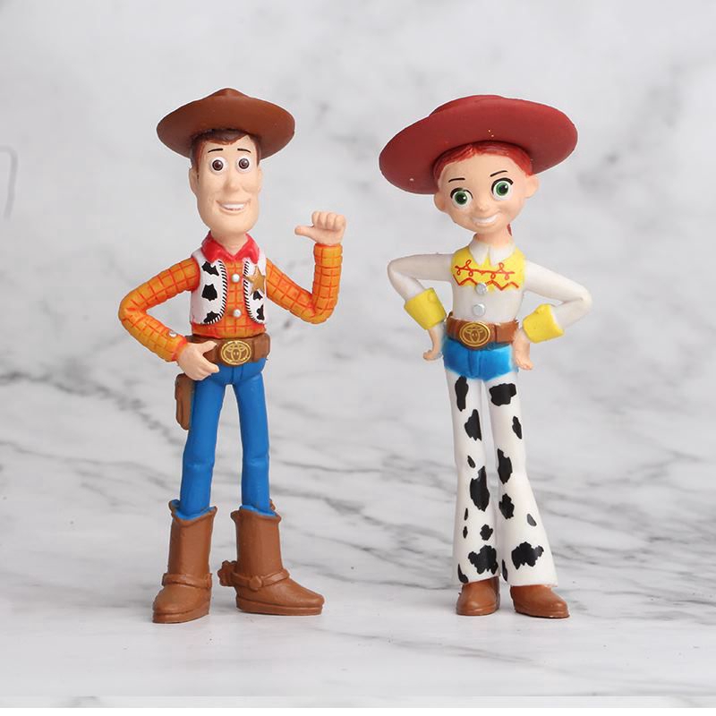 Set 7 Mô Hình Nhân Vật Phim Hoạt Hình Toy Story 4 Woody