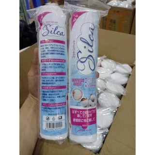 Bông tẩy trang cao cấp silca nhật bản 140 miếng