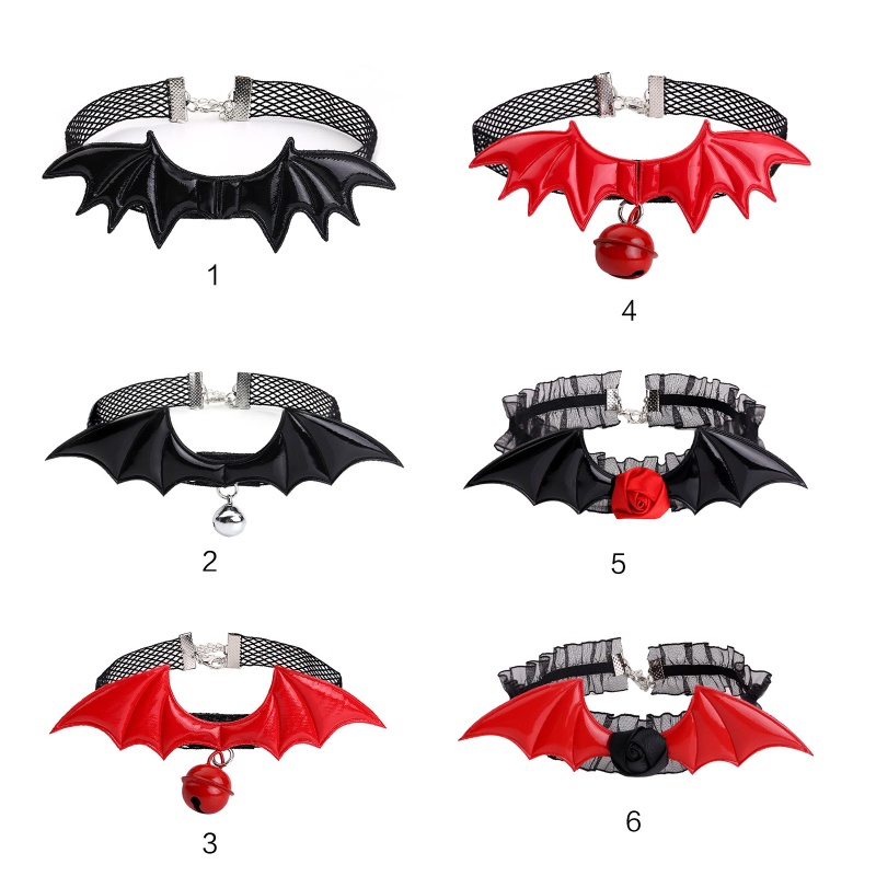 Vòng Cổ Choker Ren Phối Chuông Hóa Trang Lolita Dễ Thương