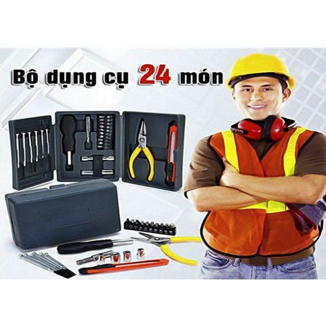 Dụng cụ sửa chữa 24 món