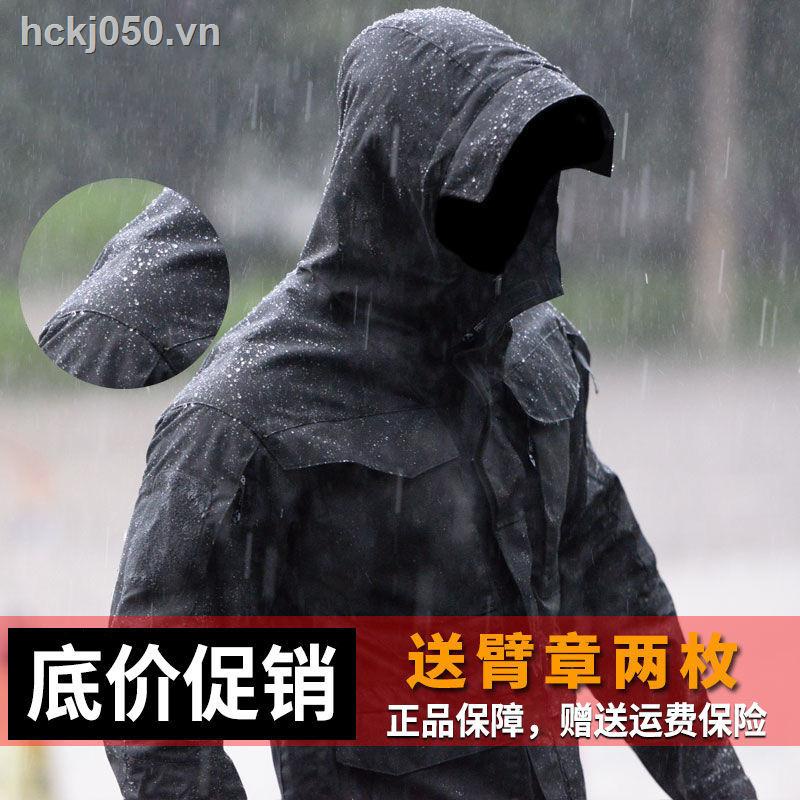 ✹Áo khoác chiến thuật Archon nam mùa xuân và mùa thu áo gió rằn ri ngụy trang M65 áo khoác quân đội chống thấm nước