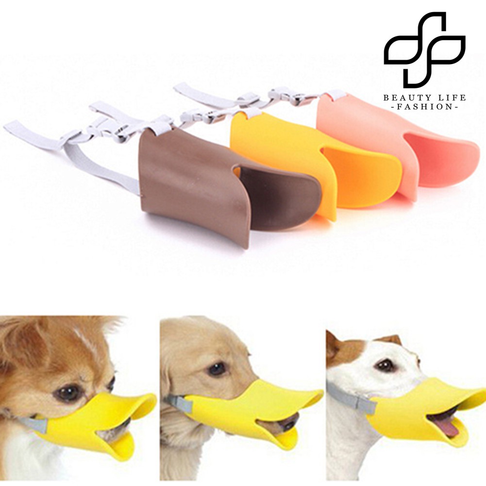 Rọ Mõm Chống Cắn Hình Mỏ Vịt Cho Thú Cưng